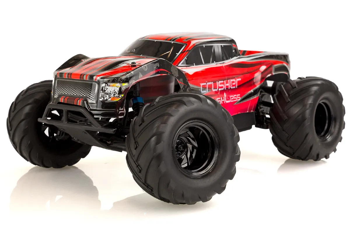 HSP Crusher BL RC Monster Truck Electric Brushless 2WD 1/10 Scale RTR - Picture 9 of 10
