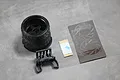 Pandora RC steering wheel upgrade kit for Futaba 7PX/10PX transmitters, including a black wheel, brake disc decal sheet, and adhesive strip.