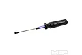 MIP 2.5mm hex driver with a black handle and a blue shaft collar, isolated on a white background.