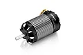 Hobbywing XeRun G3 sensored brushless motor in black and silver with a metal shaft and cooling fins.