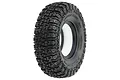 A single Pro-Line 1.9 inch Class 1 Trencher G8 rock crawler tyre featuring an aggressive tread pattern and black rubber construction on a white background.