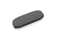 A grey foam bumper for an RC car, featuring a rectangular shape with rounded corners and multiple pre-drilled mounting holes.