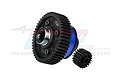 GPM Carbon Steel Complete 51T Centre Differential and 20T Pinion Gear Set - Blue TXM5111-B