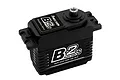 Power HD B2S brushless metal geared servo in a black aluminium case against a white background.