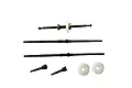 Hobby Plus 6x6 Axle Driveshaft Set HBP240096