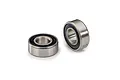 Two Traxxas 5x11x4mm rubber shielded ball bearings shown against a white background.