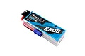 Gens Ace G-Tech 14.8V 5500mAh 60C soft case LiPo battery with blue and black branding and a blue EC5 connector.