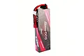 Gens Ace G-Tech 7.4V 5300mAh 60C hard case LiPo battery with red and black wires and a T-style connector.