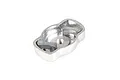A silver-coloured metal Rovan pull start flywheel claw for 32cc-36cc RC engines, featuring two spring-loaded pawls and a threaded center hole.