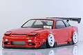 Pandora RC 1/10 Nissan 180SX Unpainted Body Shell PAB-3147