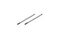 Two ARRMA 3x67mm metal shock shafts for RC vehicles, shown side-by-side against a plain white background.