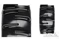 Pro-Line 2.8" Sand Paw Sand Tyres on F-11 Black Rims - Glued Wheels 2Pcs 1186-15