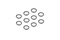 XRAY 6x7.5x1mm Washers 10Pcs 962061