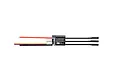 Hobbywing Seaking G2 70A brushless ESC for RC boats with black casing, red and black power wires, and three motor output wires.