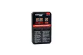 A black Surpass Hobby LED program card for RC electronic speed controllers, featuring a digital display and buttons for adjusting settings.