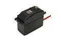 A black Losi S901T throttle servo for 1/5 scale RC vehicles, featuring a metal output gear and a three-wire connector cable.