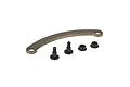 Losi Ackerman plate spare part with two screws and two bushings on a white background.