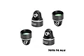 GPM Aluminium Shock Top Caps 2Pcs - Black TPSCAP-BK