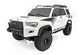 Element RC Enduro Trailrunner 1/10 scale RC rock crawler in white with black trim, roof rack, and off-road tires on a white background.