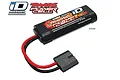 Traxxas 7.2V 1200mAh NiMH Power Cell battery with iD connector, featuring a black hard case and red and black wiring.