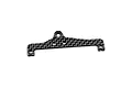Yeah Racing Carbon Fibre 2.25mm Rear Upper Brace - Silver TAF1-008BK/SV