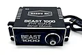 Reefs RC BEAST 1000 1/5 scale brushless servo winch in a black aluminium case with silver accents on a white background.