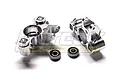 Integy Silver Aluminium Revo Steering Block Set T3118S