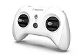 A white BetaFPV LiteRadio 3 RC transmitter with black joysticks and a power button, shown against a plain white background.