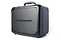 A black Koswork Mini V2 carry case with a textured finish and reinforced corners, standing against a white background.