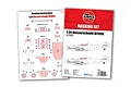 Airfix 1/24 Messerschmitt Bf109G-5/G-6 Fighter Masking Set A65009