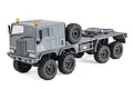 A grey Hobby Plus CR-18P Terranaut 8x8 RC rock crawler truck viewed from a high angle against a white background.