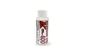 A bottle of Kyosho #400 silicone oil for RC models, featuring a white plastic bottle with a label showing the Kyosho logo and product details.