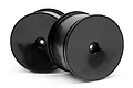 HB 3.2" Lightning Stadium Pro-R Black Rims 2Pcs 66219