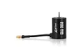 A black ZTW 3650 3450KV brushless RC motor with a short black wire lead and gold bullet connectors, shown against a white background.