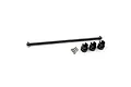Yeah Racing Steel Driveshaft and Input Cup Set 4Pcs TARL-007BK