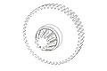 MJX RC Metal Spur Gear 14401G