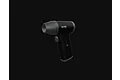 A black and grey handheld SkyRC electric air duster tool against a dark background.