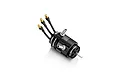 Hobbywing Seaking V2 2040SL brushless motor with water cooling jacket and three bullet connectors.