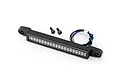 Traxxas double row LED light bar with mounting screws and wiring harness on a white background.