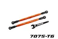 Traxxas Aluminium 188mm Front Toe Links 2Pcs - Orange 7897-ORNG