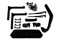 Element RC body accessories set including snorkel, mirrors, wipers, door handles, and mounting hardware on a white background.
