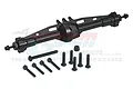 GPM SCX10 Pro Black Aluminium Rear Straight Differential/Axle Housing SCXP013-BK