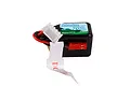 Gens Ace Adventure 14.8V 200mAh 4S LiPo battery with JST connector and balance plug against a white background.