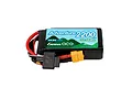 Gens Ace G-Tech Adventure 14.8V 2200mAh 4S LiPo battery with XT60 connector and G-Tech balance plug.
