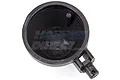 A black plastic Rovan Baja 5B headlight bucket spare part shown from a top-down perspective.