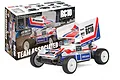 Team Associated RC10 Sprint 1/10 scale 2WD electric RC sprint car kit shown with its product packaging box.