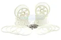 Rovan 4.7/5.5" Baja 5B White Nylon Desperado 5B Rim Set 85076