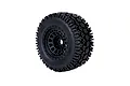 Method RC 4.9" Geoform Belted All-Terrain Tyres on Black Array Rims - Glued Wheels 2Pcs MTD1001V2