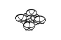 A black BetaFPV Meteor65 Pro II drone frame featuring four circular propeller guards connected by a central mounting structure.
