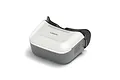 CaddxFPV Walksnail Ascent HD FPV goggles in white and grey, featuring a sleek design with ventilation ports and the CaddxFPV logo.